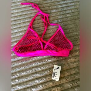 BRAND NEW with tags hot pink bralette